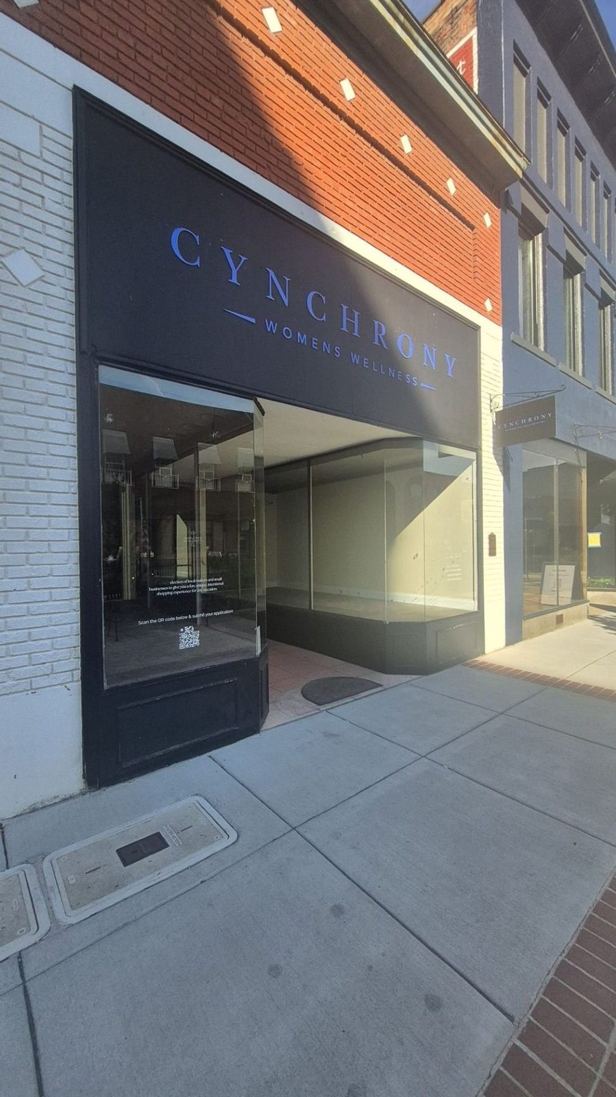 Cynchrony Women's Wellness storefront at 46 Union St S Concord NC