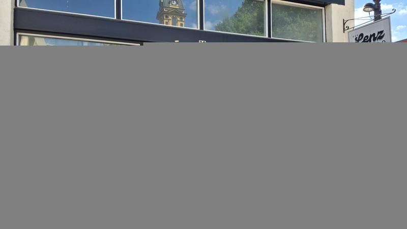 Lenz Photography storefront downtown Concord NC